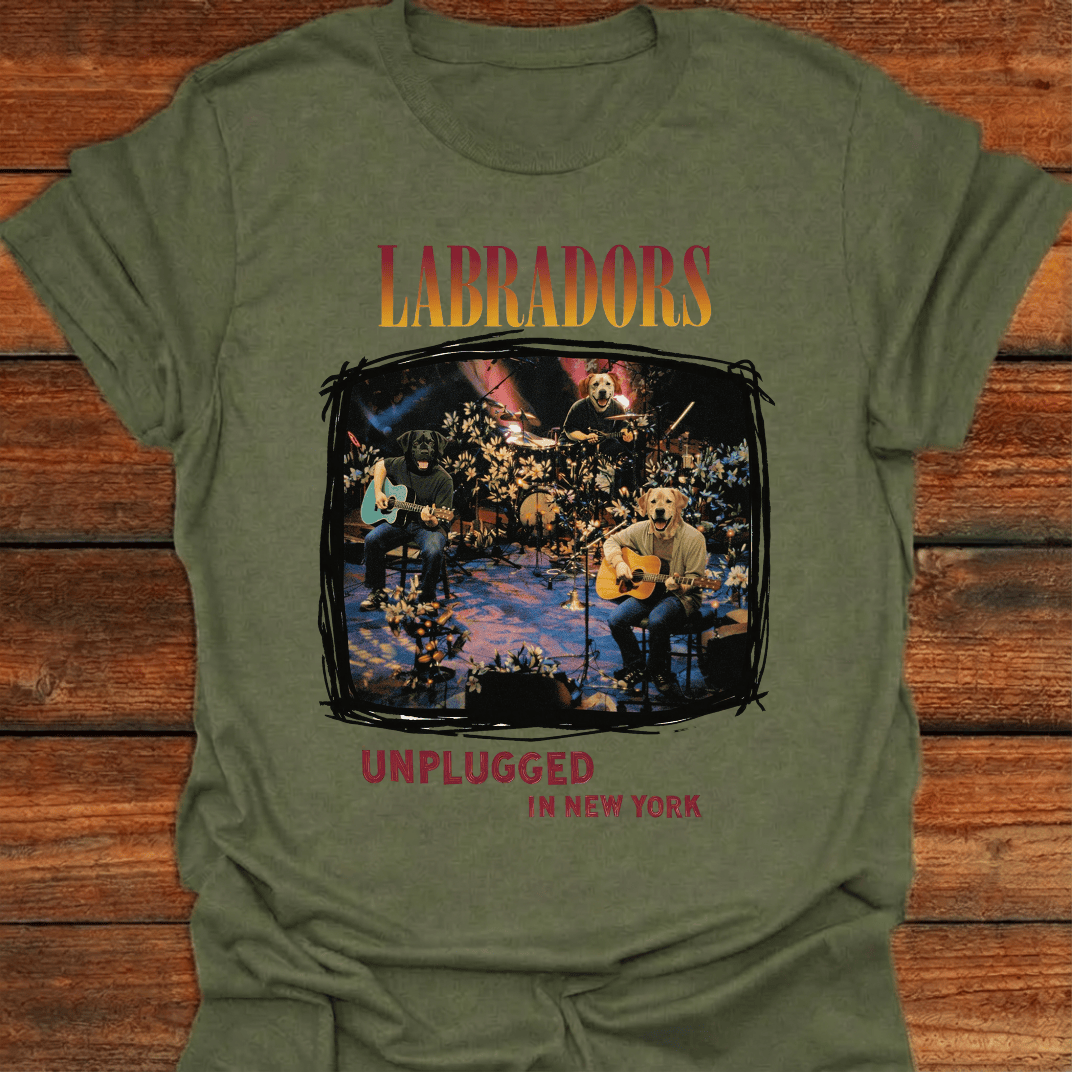 Labradors Unplugged T-Shirt