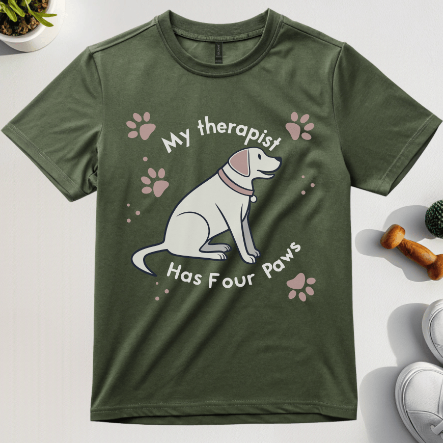 My Therapist Has Four Paws T-Shirt