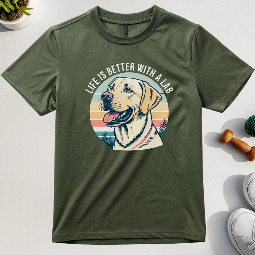 Life Is Better With A Lab T-Shirt