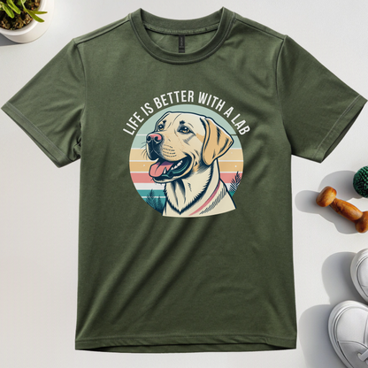 Life Is Better With A Lab T-Shirt