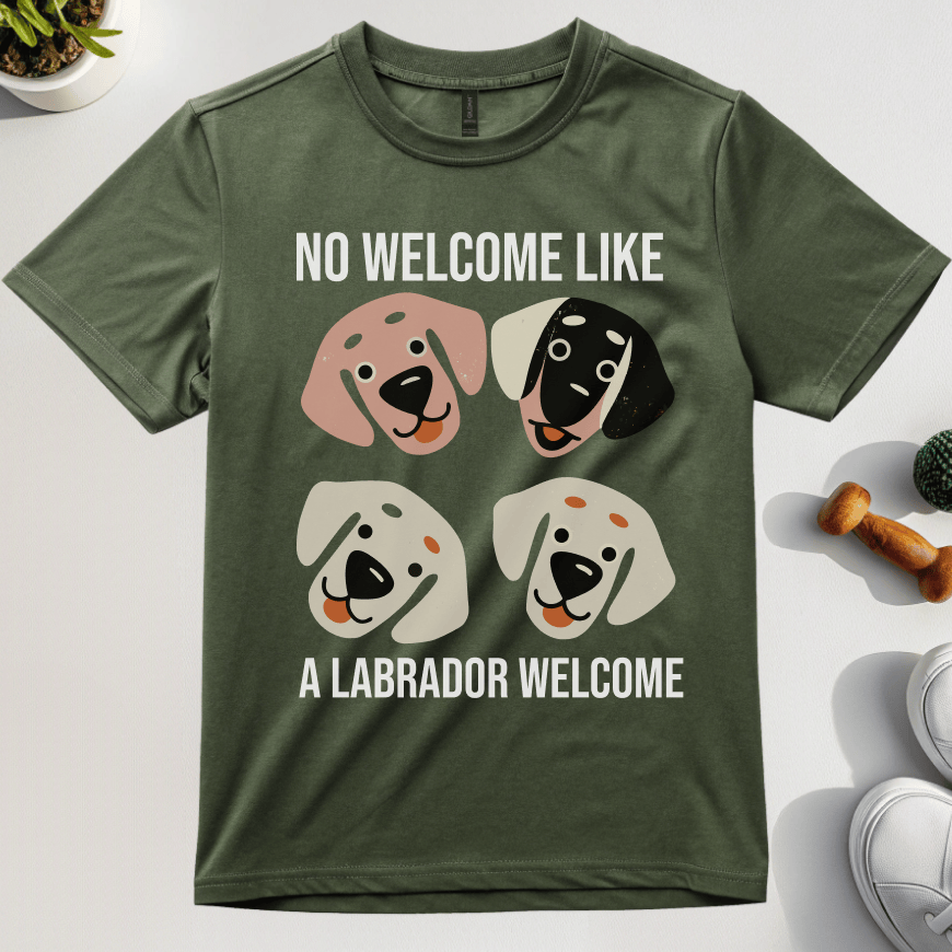 No Welcome Like A Lab Welcome T-Shirt