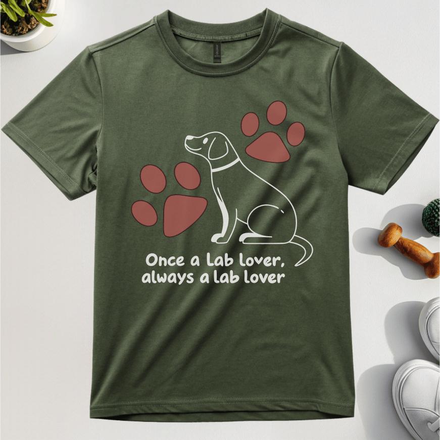 Once A Lab Lover Always A Lab Lover T-Shirt