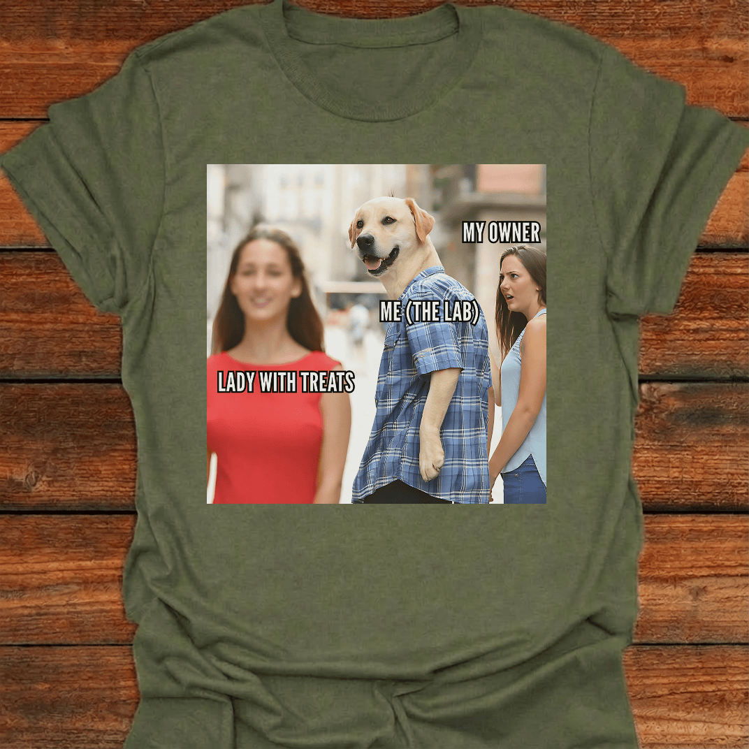Lady With Treats T-Shirt