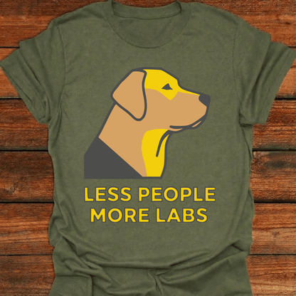 Less People More Labs T-Shirt