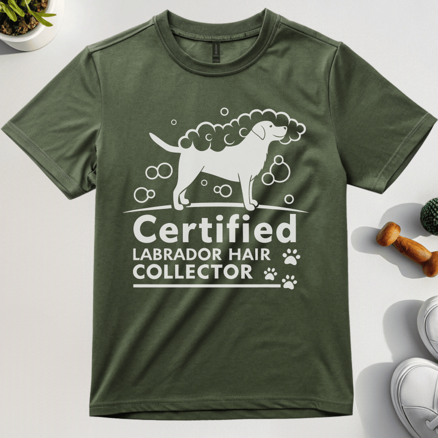 Certified Labrador Hair Collector T-Shirt