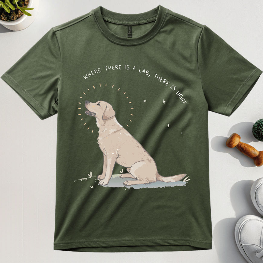 Where There Is A Lab There Is Light T-Shirt
