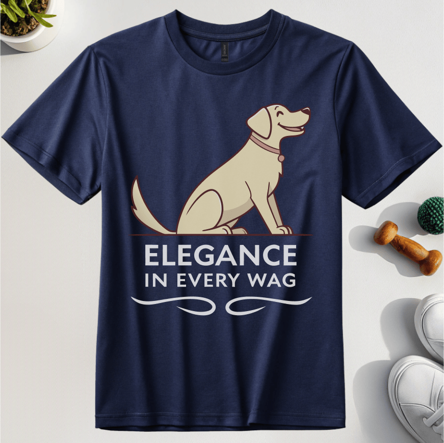 Elegance In Every Wag T-Shirt