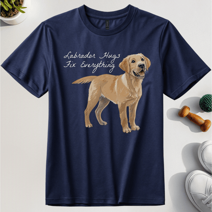 Labrador Hugs Fix Everything T-Shirt