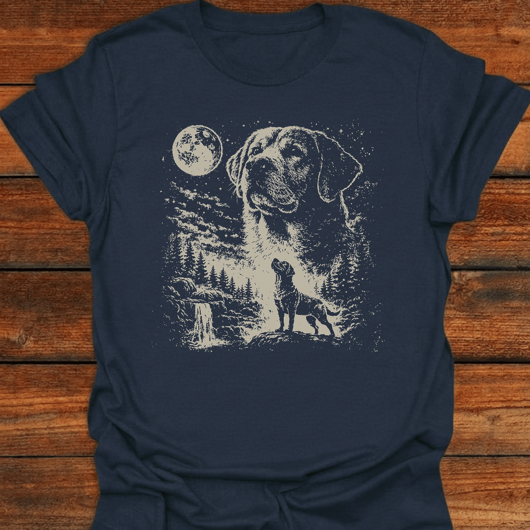 Labs And The Moon T-Shirt