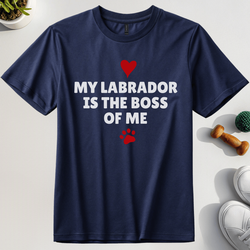 My Labrador Is My Boss T-Shirt