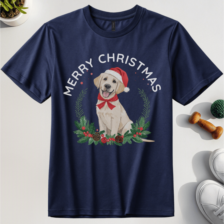 Merry Christmas From My Lab T-Shirt