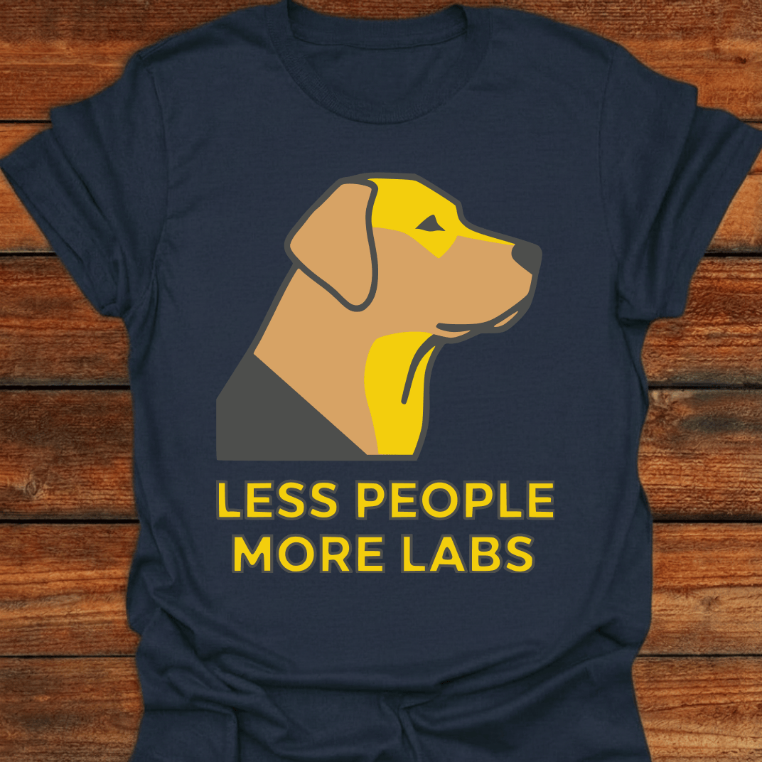 Less People More Labs T-Shirt
