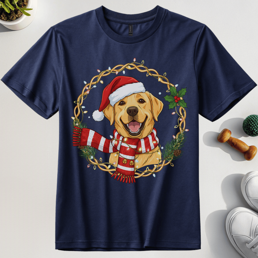 Santa Lab T-Shirt