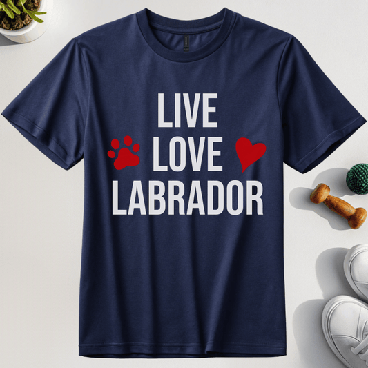 Live, Love, Labradors T-Shirt