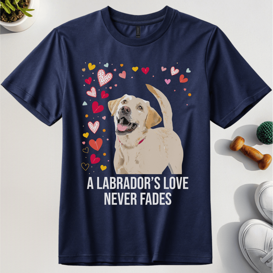 A Labrador's Love Never Fades T-Shirt