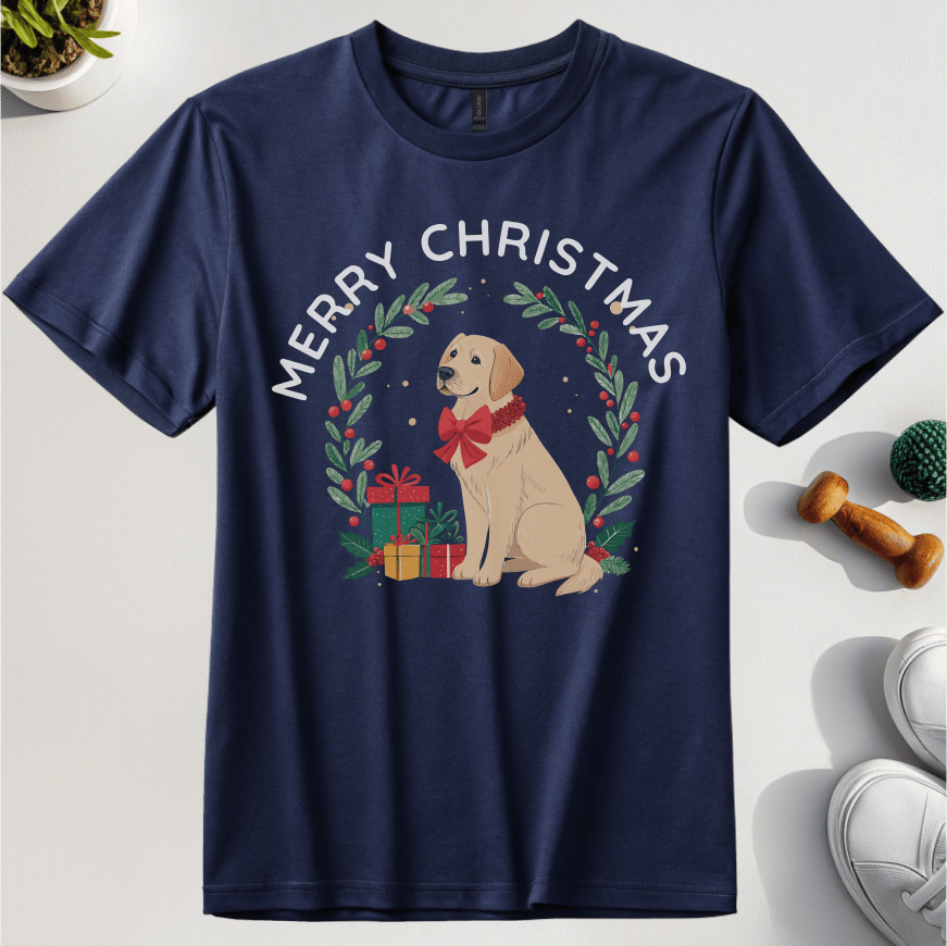 Merry Christmas From Lab T-Shirt