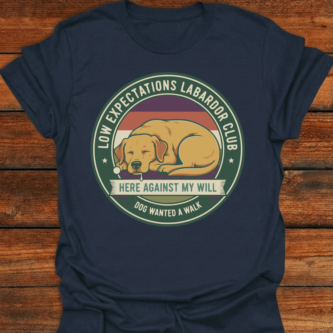 Low Expectations Labrador Club T-Shirt
