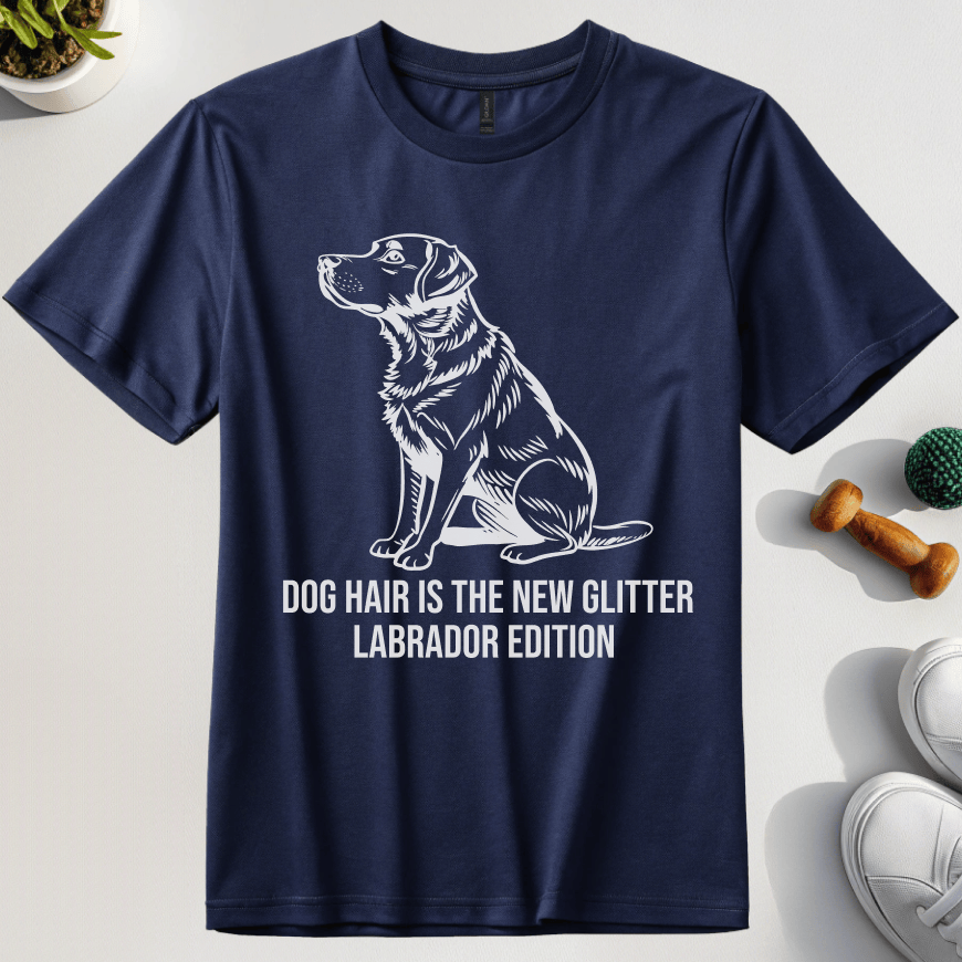 Dog Hair Is The New Giltter Labrador Edition T-Shirt
