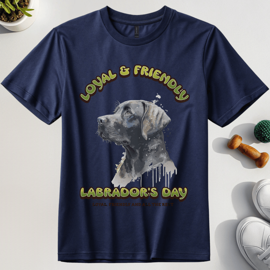 Loyal & Friendly Lab T-Shirt