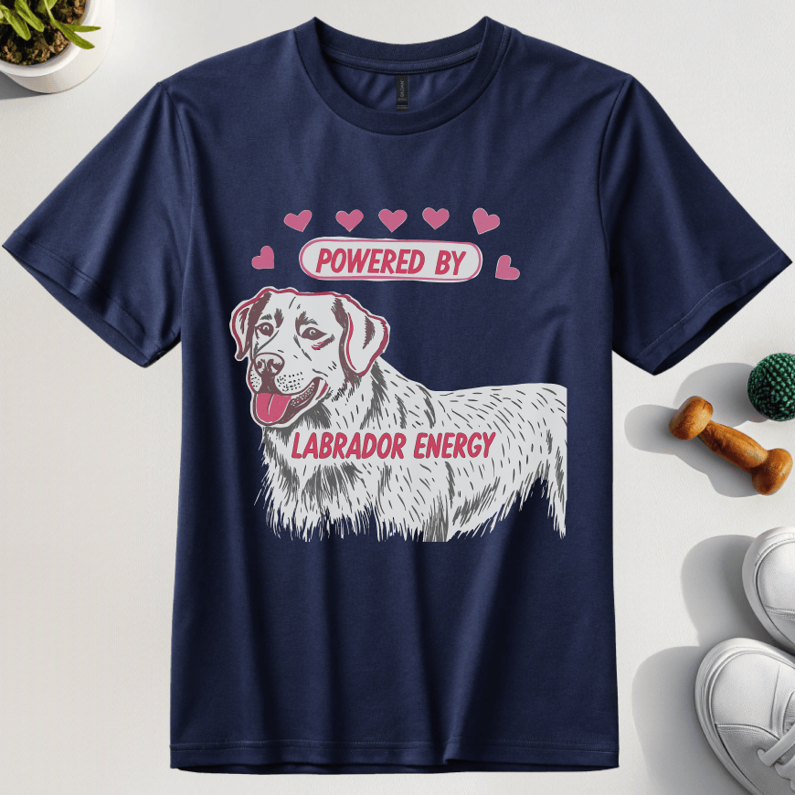 Powered By Labrador Energy T-Shirt