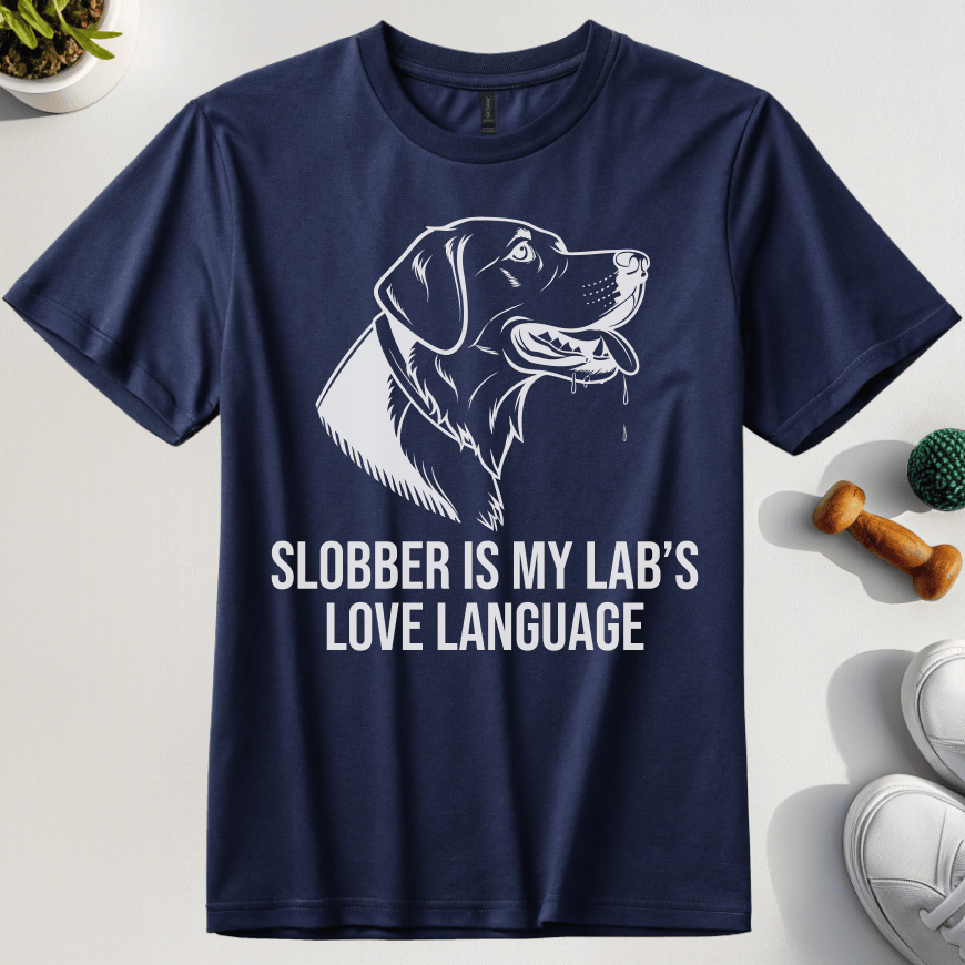 Slobber Is My Labs Love Language T-Shirt