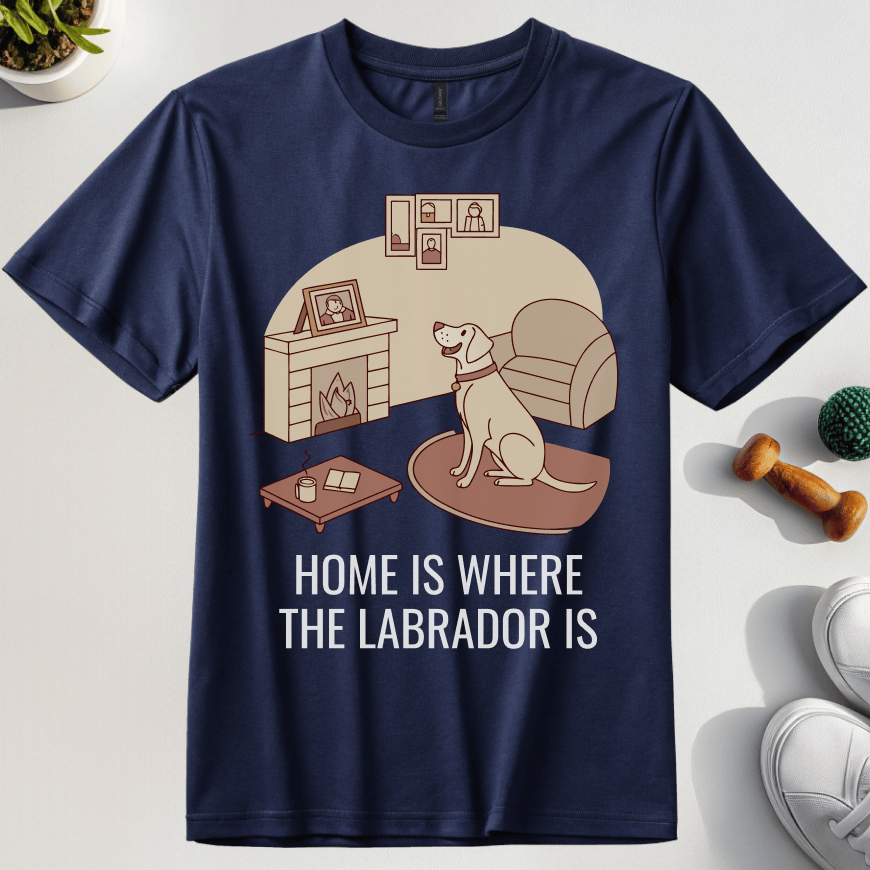 Home Is Where The Lab Is T-Shirt