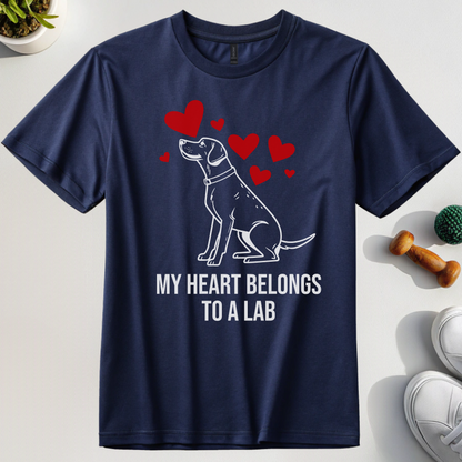 My Heart Belongs To A Lab T-Shirt