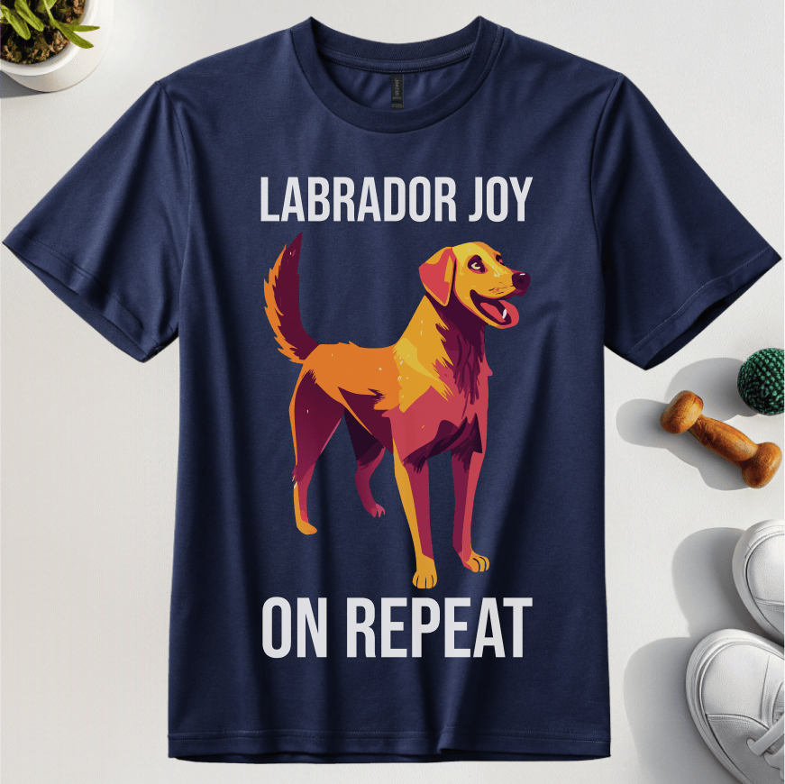 Labrador Joy On Repeat T-Shirt