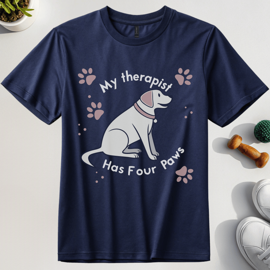 My Therapist Has Four Paws T-Shirt