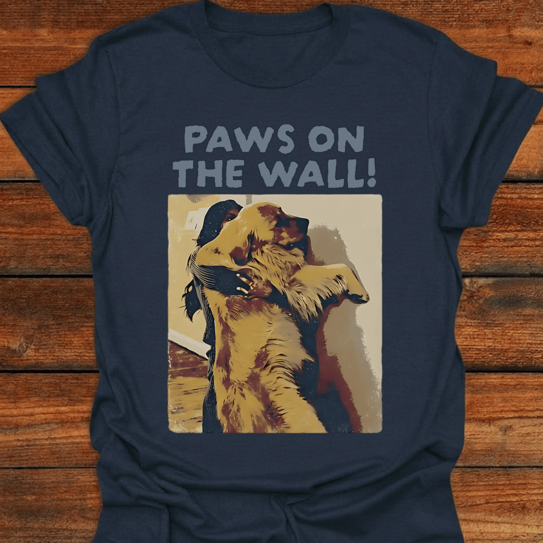 Paws On The Wall T-Shirt
