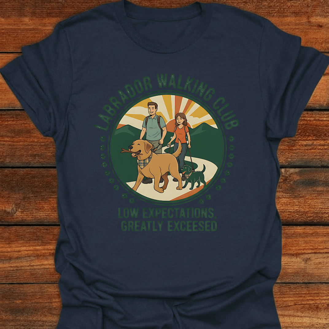 Labrador Walking Club T-Shirt
