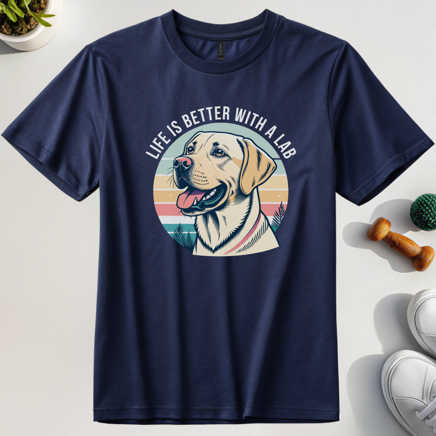 Life Is Better With A Lab T-Shirt