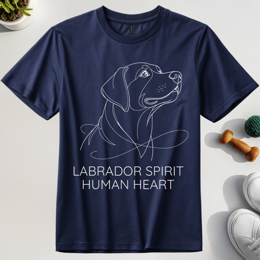 Labrador Spirit Human Heart T-Shirt