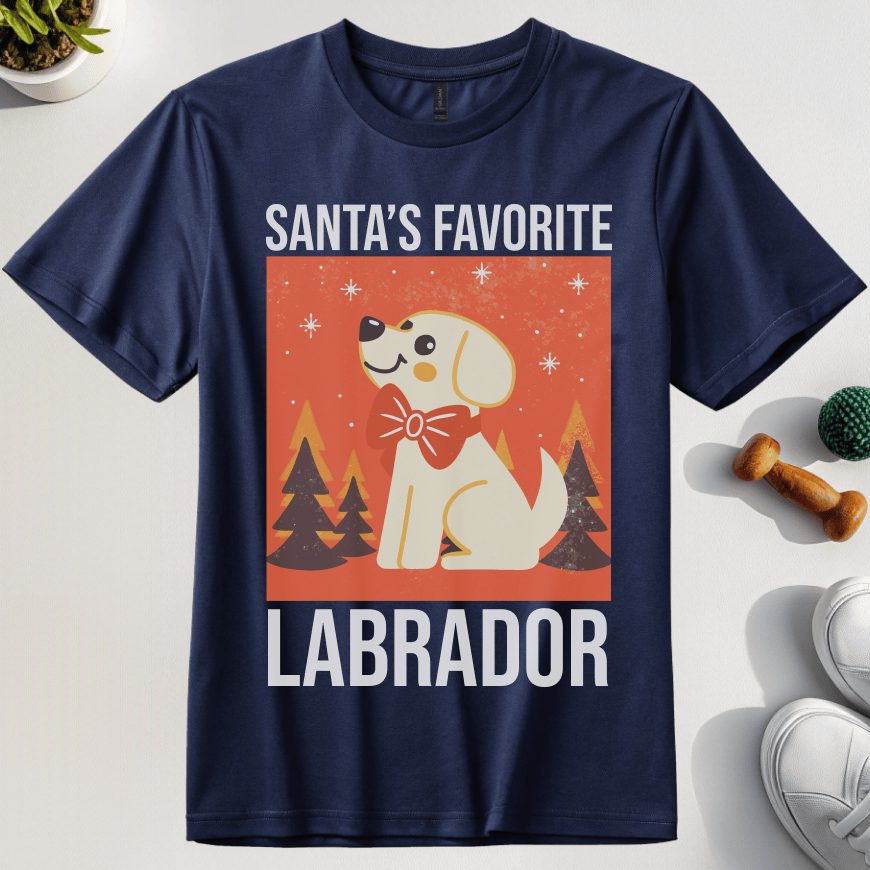 Santas Favorite Labrador T-Shirt