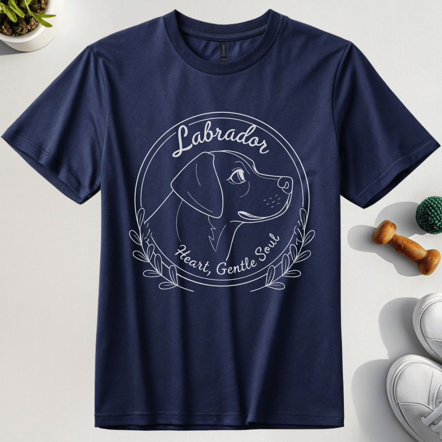 Labrador Heart Gentle Soul T-Shirt