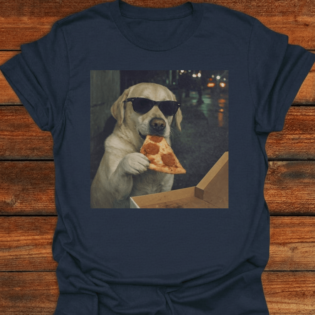Pizza Eating Lab T-Shirt