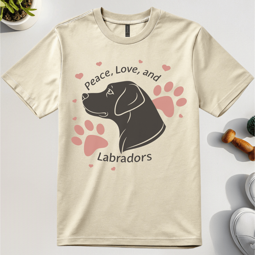 Peace Love And Labradors T-Shirt
