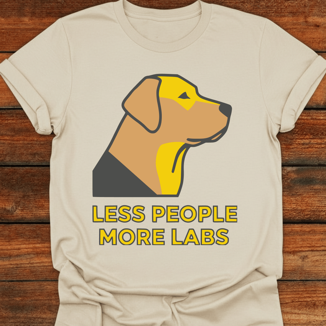 Less People More Labs T-Shirt
