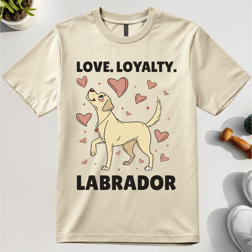 Love Loyalty Labrador T-Shirt