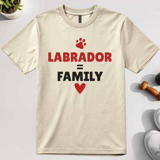 Labrador = Family T-Shirt