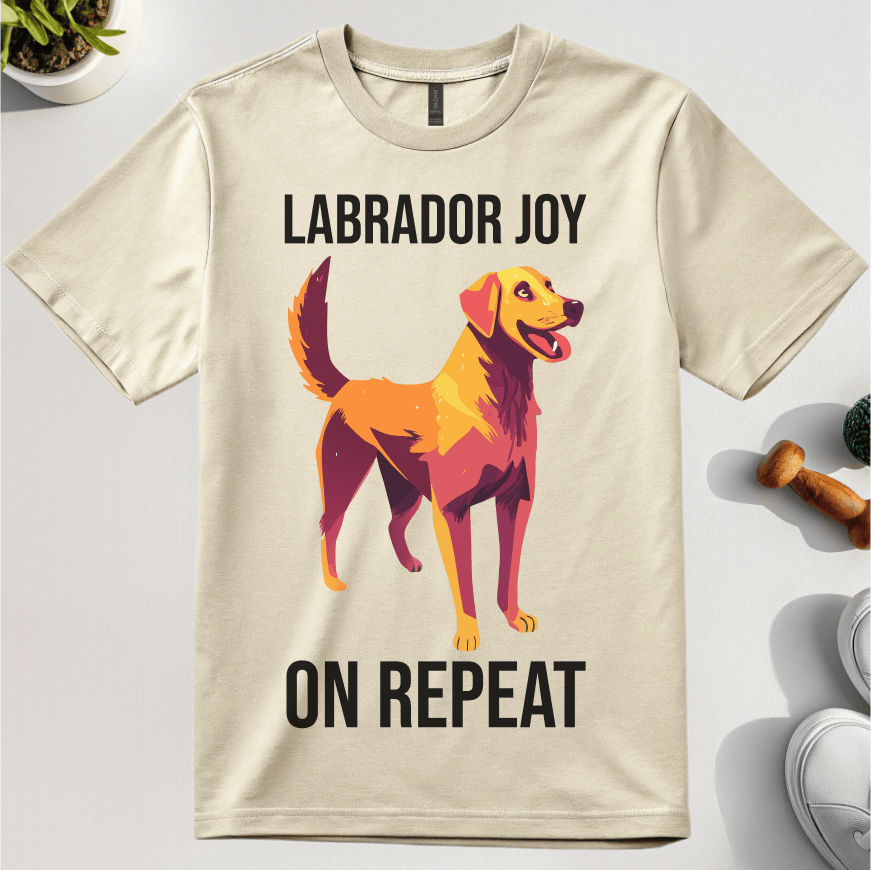 Labrador Joy On Repeat T-Shirt