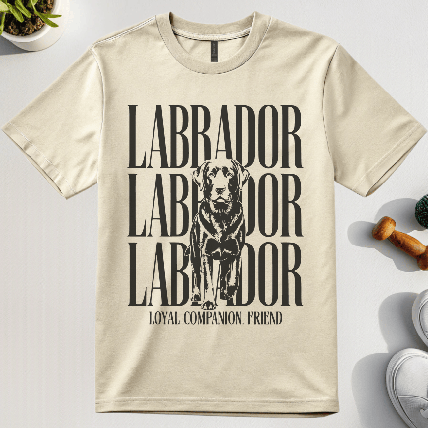 Labrador Loyal Companion Friend T-Shirt