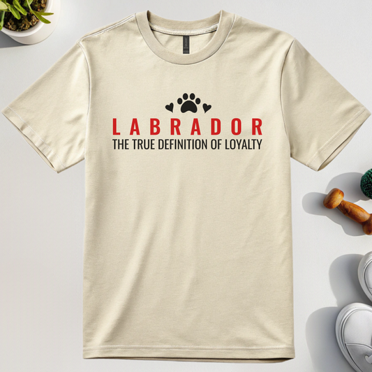 Labrador The True Definition Of Loyalty T-Shirt