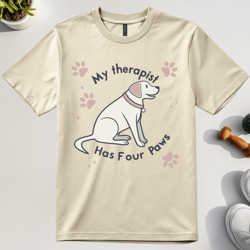 My Therapist Has Four Paws T-Shirt