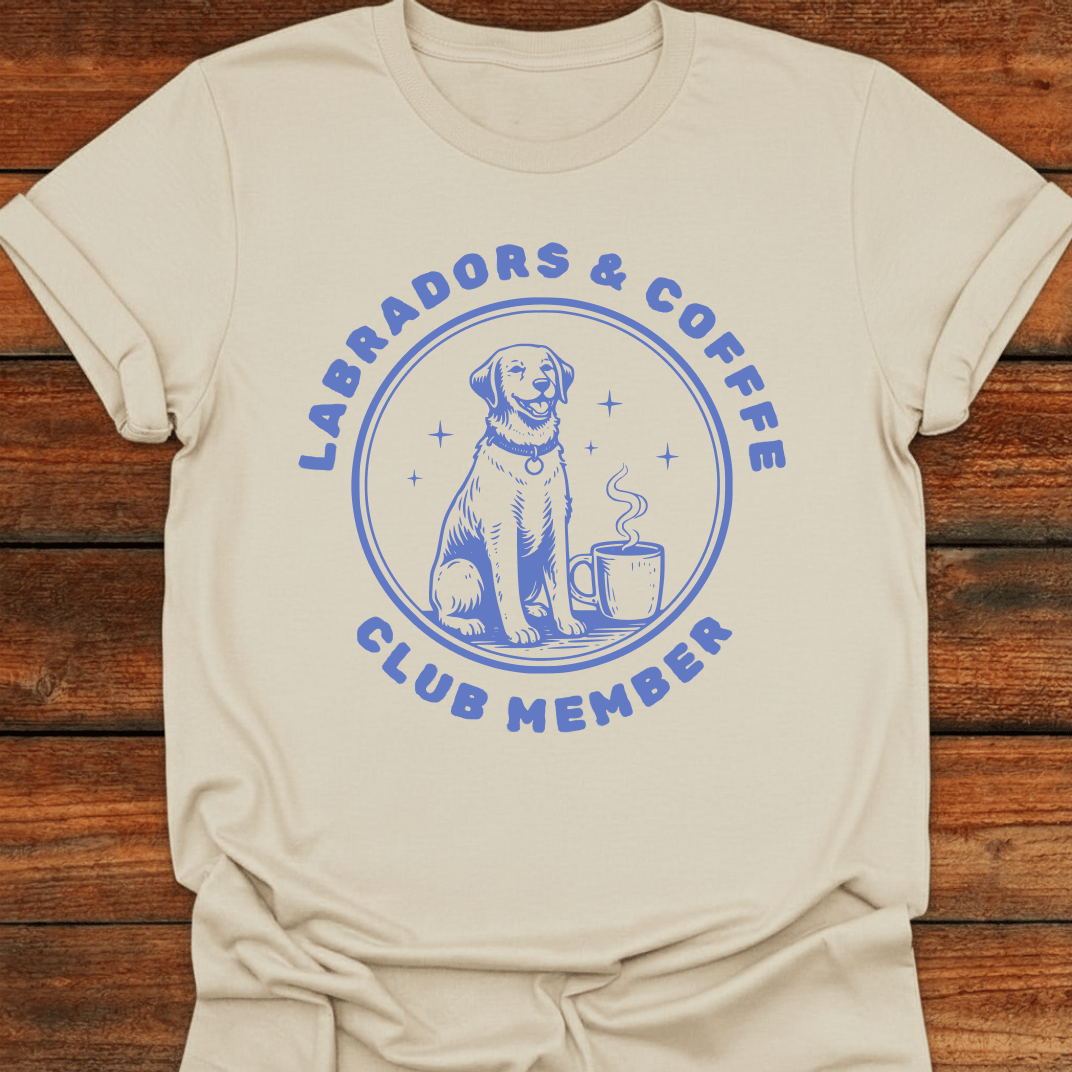 Labradors & Coffee Club Member T-Shirt