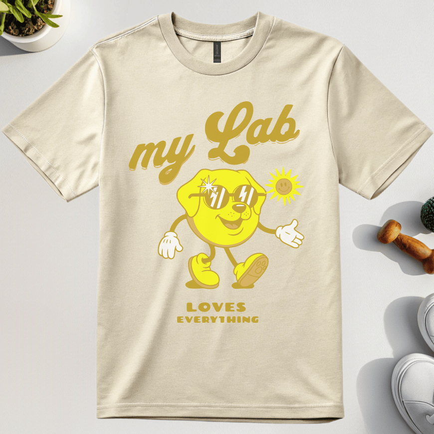 My Lab Loves Everything T-Shirt