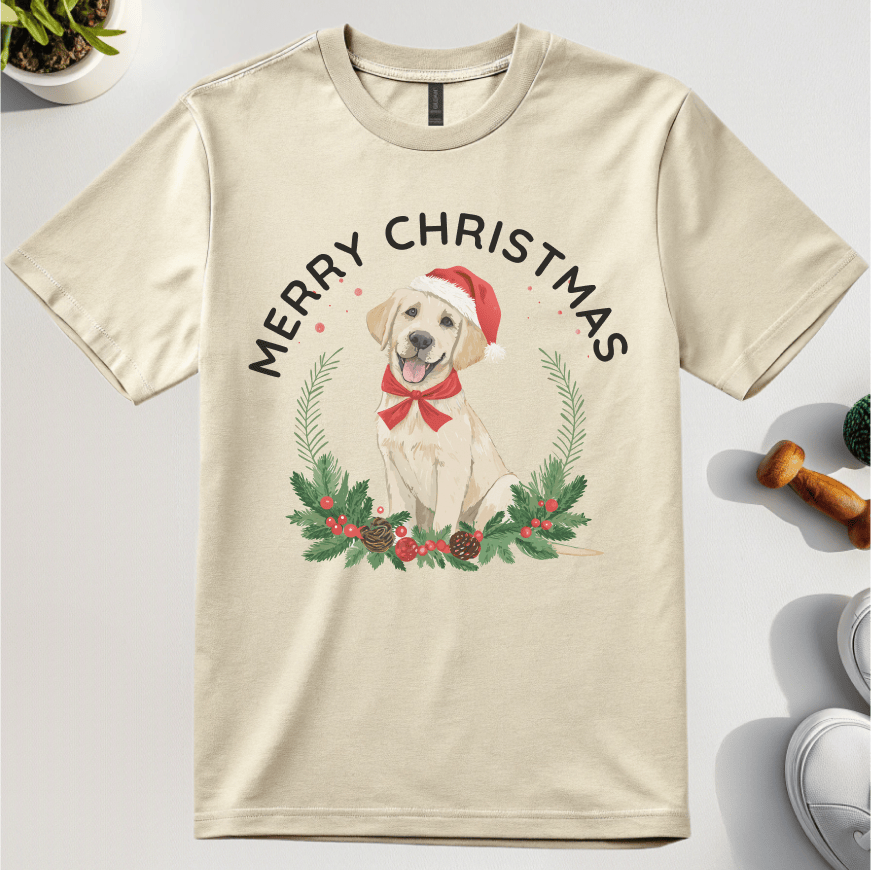 Merry Christmas From My Lab T-Shirt