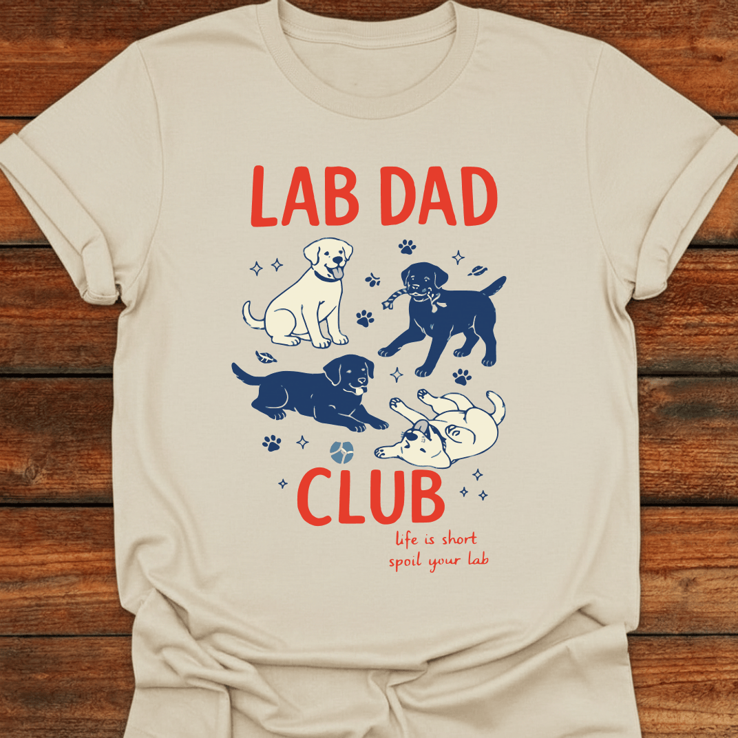Lab Dad Club T-Shirt