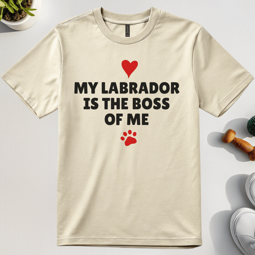 My Labrador Is My Boss T-Shirt