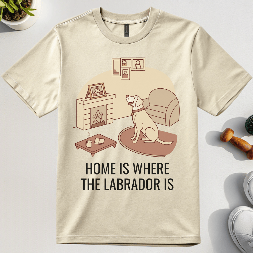 Home Is Where The Lab Is T-Shirt